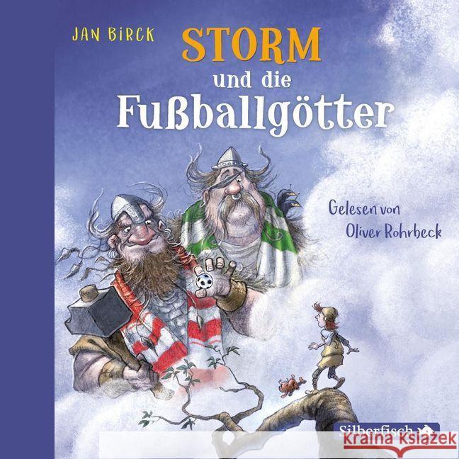 Storm und die Fußballgötter, 2 Audio-CDs : 2 CDs, Lesung. CD Standard Audio Format. Ungekürzte Ausgabe Birck, Jan 9783745600834 Silberfisch - książka