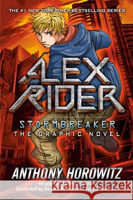 Stormbreaker: The Graphic Novel Anthony Horowitz Kanako Damerum Yuzuru Takasaki 9780399246333 Philomel Books - książka