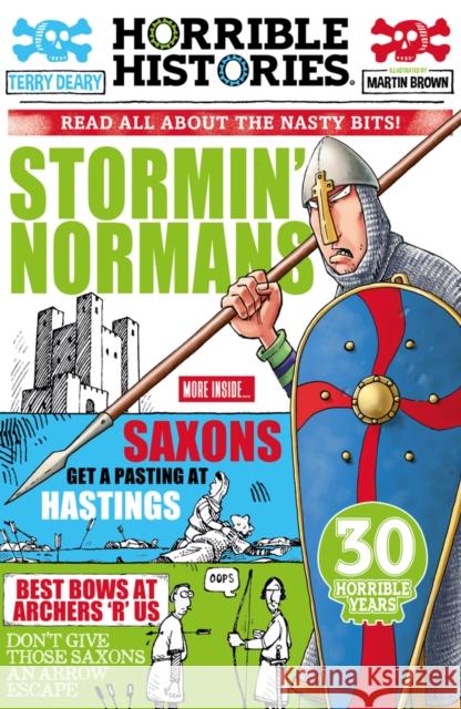 Stormin' Normans (newspaper edition) Terry Deary 9780702322938 Scholastic - książka