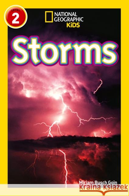 Storms: Level 2 National Geographic Kids 9780008266622 HarperCollins Publishers - książka