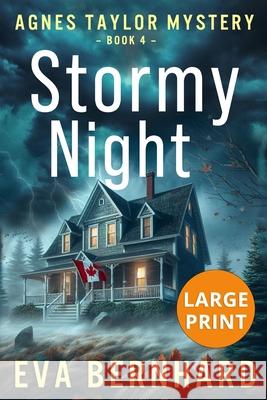 Stormy Night - Large Print Edition Eva Bernhard 9781069096654 Eb Press - książka