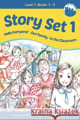Story Set 1: Level 1, Books 1-3 William Joseph, Jack Ip 9781914538063 Rjd Books - książka