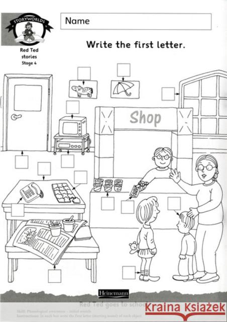 Storyworlds Yr1/P2 Stage 4, Our World, Workbook ( 8 pack) Dee Reid 9780435091422 Pearson Education Limited - książka