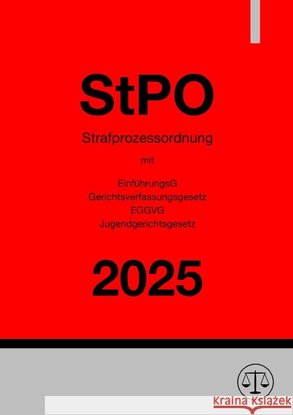 Strafprozessordnung - StPO 2025 Studier, Ronny 9783818748623 epubli - książka