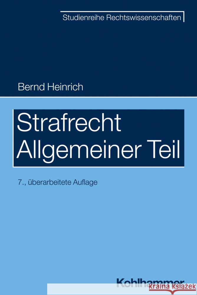 Strafrecht - Allgemeiner Teil Heinrich, Bernd 9783170417267 Kohlhammer - książka