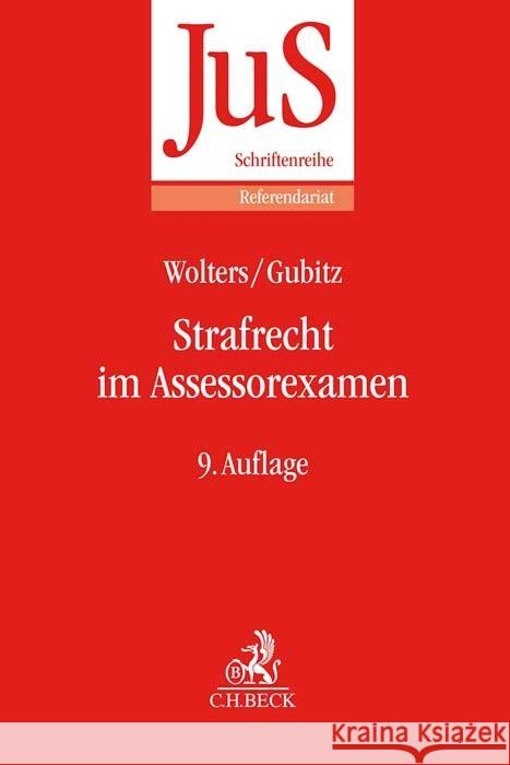 Strafrecht im Assessorexamen Wolters, Gereon, Gubitz, Michael 9783406765575 Beck Juristischer Verlag - książka