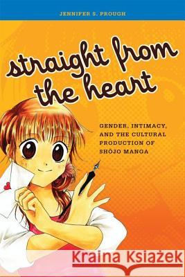 Straight from the Heart: Gender, Intimacy, and the Cultural Production of Shojo Manga Jennifer Sally Prough 9780824834579 University of Hawaii Press - książka