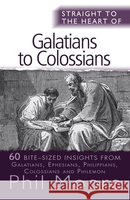 Straight to the Heart of Galatians to Colossians: 60 bite-sized insights Phil Moore 9780857215468 SPCK Publishing - książka