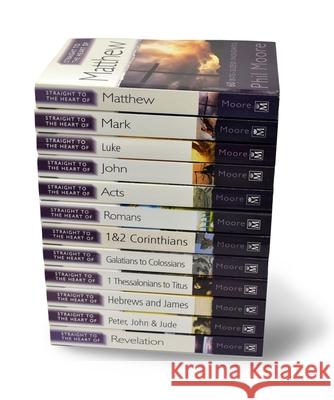 Straight to the Heart of the New Testament (12 books) Phil Moore 9780857219756 SPCK Publishing - książka
