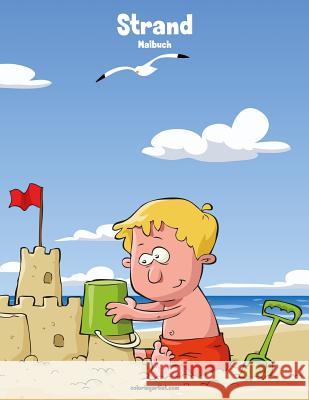 Strand-Malbuch 1 Nick Snels 9781981675838 Createspace Independent Publishing Platform - książka