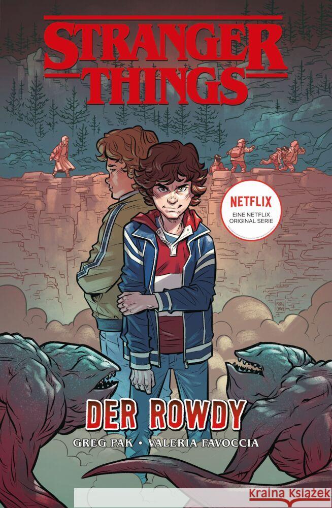 Stranger Things Comics: Der Rowdy Pak, Greg, Favoccia, Valeria 9783741623028 Panini Manga und Comic - książka