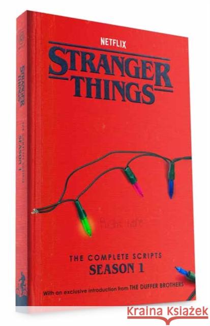 Stranger Things: The Complete Scripts, Season 1 Netflix 9780593984031 Random House Worlds - książka