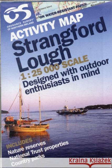 Strangford Lough Ordnance Survey of Northern Ireland 9781905306275 Ordnance Survey - książka