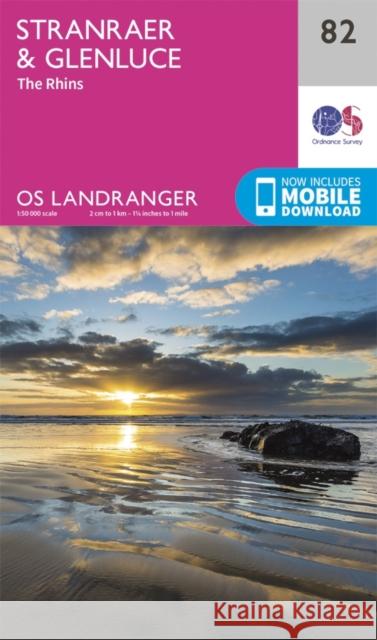 Stranraer & Glenluce Ordnance Survey 9780319261804 Ordnance Survey - książka