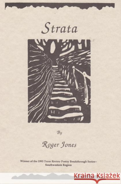 Strata: Poems by Roger Jones Jones, Roger D. 9781881515036 Texas Review Press - książka