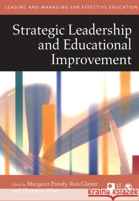 Strategic Leadership and Educational Improvement Margaret Preedy 9780761940586  - książka