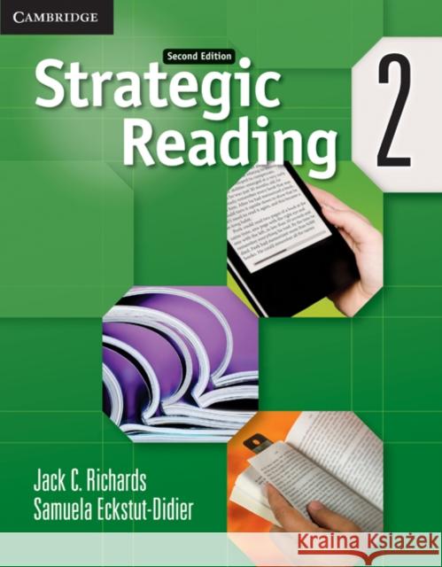 Strategic Reading Level 2 Student's Book Jack C. Richards Samuela Eckstut-Didier 9780521281133 Cambridge University Press - książka