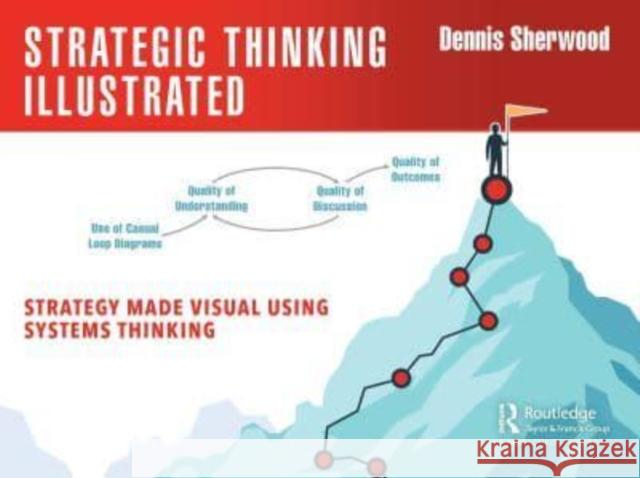 Strategic Thinking Illustrated: Strategy Made Visual Using Systems Thinking Dennis Sherwood 9781032302331 Productivity Press - książka