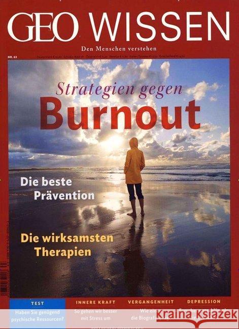 Strategien gegen Burnout : Die beste Prävention. Die wirksamsten Therapien  9783652008631 Gruner & Jahr - książka