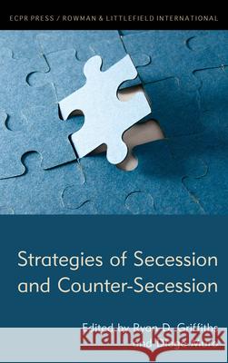 Strategies of Secession and Counter-Secession Ryan D. Griffiths Diego Muro 9781538156896 ECPR Press - książka