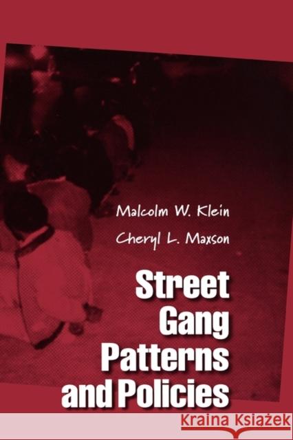 Street Gang Patterns and Policies Malcolm W. Klein Cheryl L. Maxson 9780195163445 Oxford University Press - książka