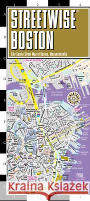 Streetwise Boston Map - Laminated City Center Street Map of Boston, Massachusetts Michelin 9782067229914 Streetwise Maps - książka