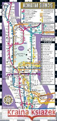 Streetwise Manhattan Bus Subway Map - Laminated Subway & Bus Map of Manhattan, New York Michelin 9782067260696 Michelin Travel Publications - książka