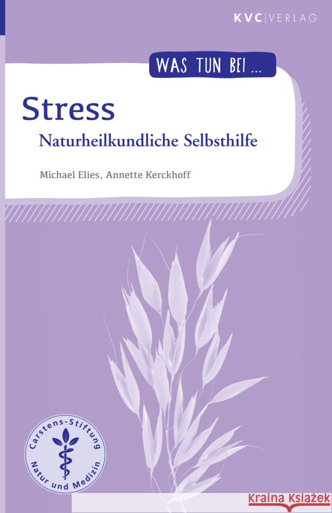 Stress Elies, Michael, Kerckhoff, Annette 9783965620674 KVC Verlag - książka