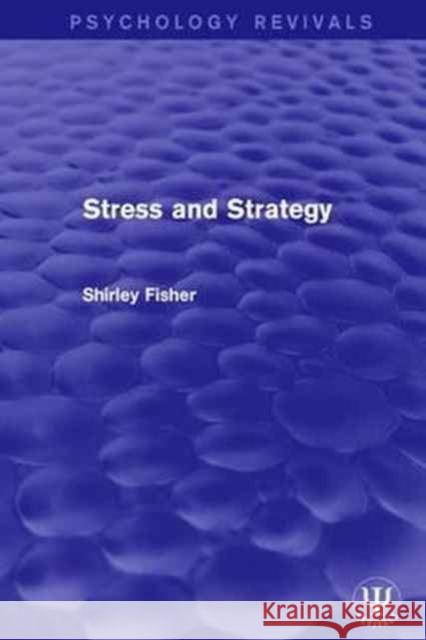 Stress and Strategy Shirley Fisher 9781138647176 Routledge - książka