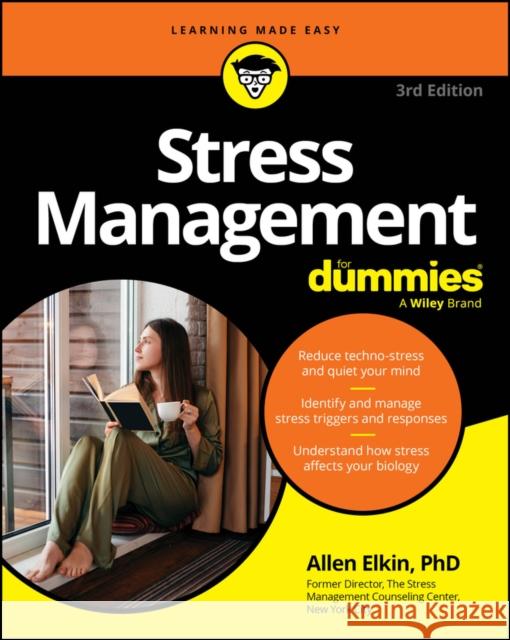Stress Management for Dummies Allen Elkin 9781394350223 For Dummies - książka