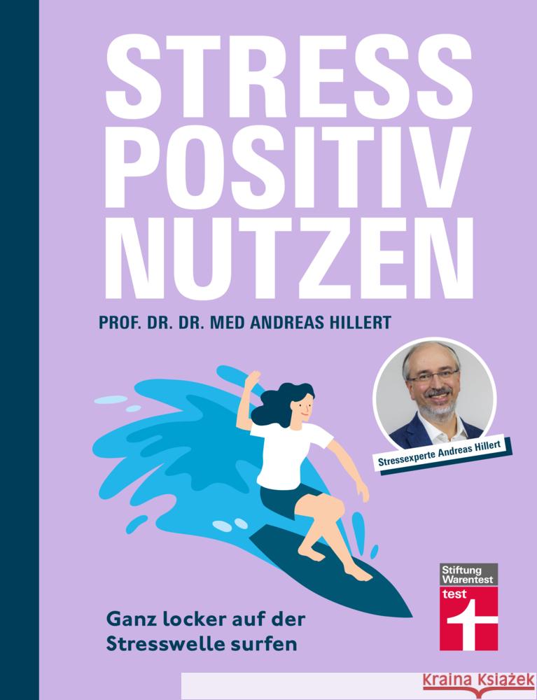 Stress positiv nutzen Hillert, Andreas 9783747106464 Stiftung Warentest - książka