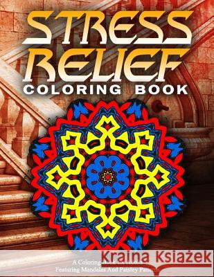 STRESS RELIEF COLORING BOOK Vol.17: adult coloring books best sellers for women Charm, Jangle 9781519548597 Createspace Independent Publishing Platform - książka