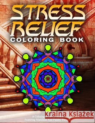 STRESS RELIEF COLORING BOOK Vol.19: adult coloring books best sellers for women Charm, Jangle 9781519548627 Createspace Independent Publishing Platform - książka