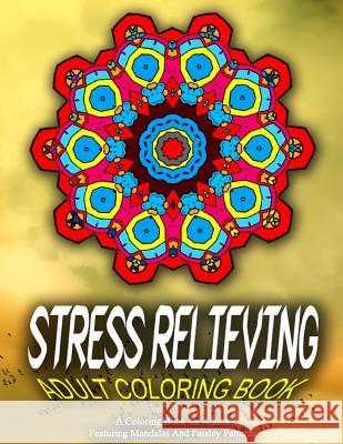 STRESS RELIEVING ADULT COLORING BOOK - Vol.8: relaxation coloring books for adults Charm, Jangle 9781518877629 Createspace - książka