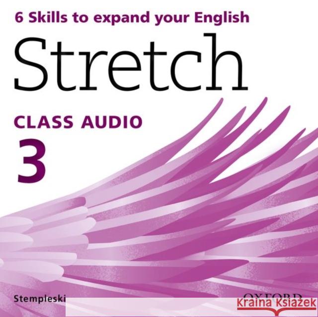 Stretch 3 Class Audio CDs Stempleski 9780194603508 Oxford University Press - książka