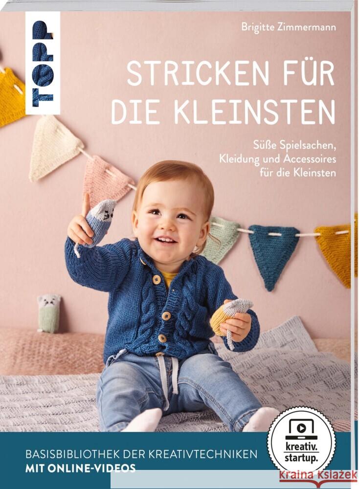 Stricken für die Kleinsten (kreativ.startup.) Zimmermann, Brigitte 9783772468896 Frech - książka