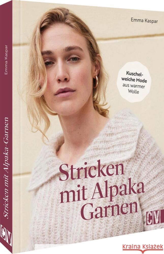 Stricken mit Alpaka-Garnen Emma Kaspar 9783838839172 Christophorus - książka