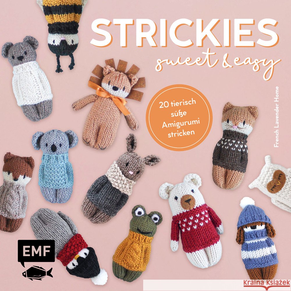 Strickies sweet & easy French Lavender Home 9783745930313 Edition Michael Fischer - książka