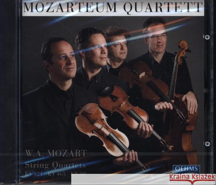 String Quartets KV 421/465/80, 1 Audio-CD Various Artists 4260034865495 Oehms Classics - książka