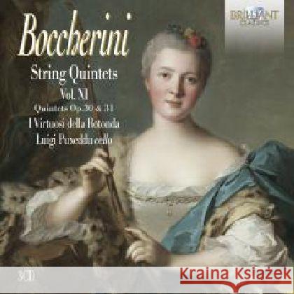 String Quintets Op.30 & Op.31, Vol.XI, 3 Audio-CD Boccherini, Luigi 5028421952031 BRILLIANT - książka