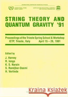 String Theory and Quantum Gravity '91 - Proceedings of the Trieste Spring School and Workshop Jeffrey A. Harvey Roberto Iengo Kumar Shiv Narain 9789810207748 World Scientific Publishing Company - książka