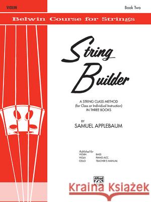 StringBuilder 2 Samuel Applebaum 9780769217741 Warner Bros. Publications Inc.,U.S. - książka