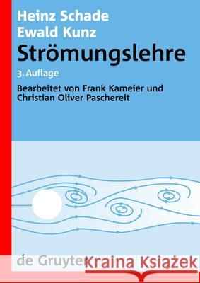 Strömungslehre Schade, Heinz 9783110189728 Walter de Gruyter - książka
