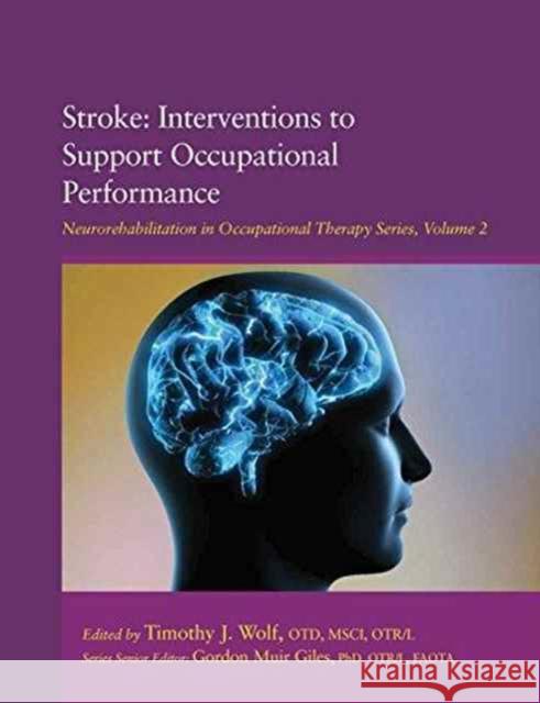 Stroke: Interventions to Support Occupational Performance Timothy J. Wolf   9781569003640 American Occupational Therapy - książka