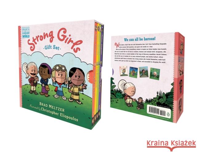 Strong Girls Gift Set Brad Meltzer Christopher Eliopoulos 9780525553045 Penguin Putnam Inc - książka