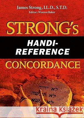 Strong's Handi-Reference Concordance James Strong Warren Baker 9780899571195 AMG Publishers - książka