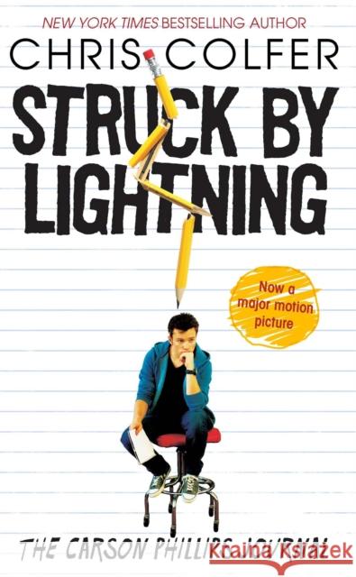 Struck by Lightning: The Carson Phillips Journal Chris Colfer 9780349001357 Little, Brown Book Group - książka