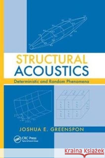 Structural Acoustics: Deterministic and Random Phenomena Greenspon, Joshua E. (J G Engineering Research Associates, Baltimore, Maryland) 9781138075627  - książka