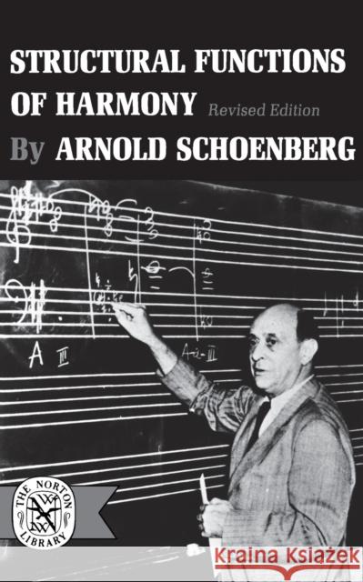 Structural Functions of Harmony Arnold Schoenberg 9780393004786 W. W. Norton & Company - książka