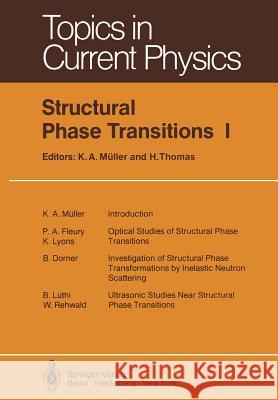 Structural Phase Transitions I K. a. M H. Thomas 9783642815331 Springer - książka